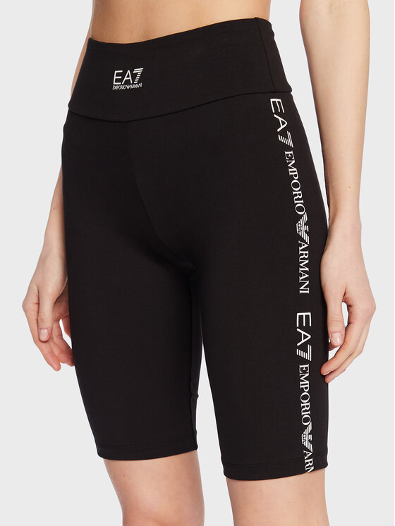 EA7 Emporio Armani Športne kratke hlače 3RTS61 TJ01Z 1200 Črna Slim Fit