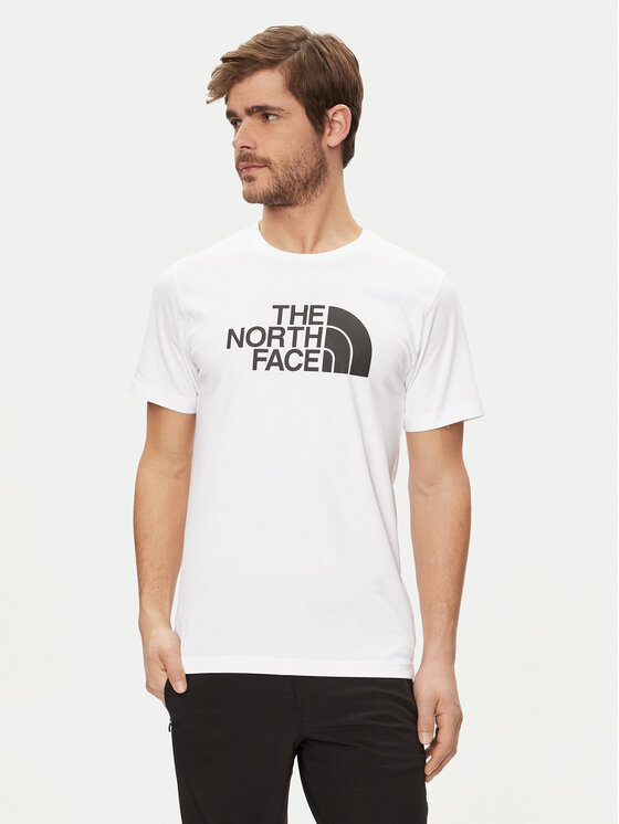 The North Face Tričko Easy NF0A87N5 Biela Regular Fit