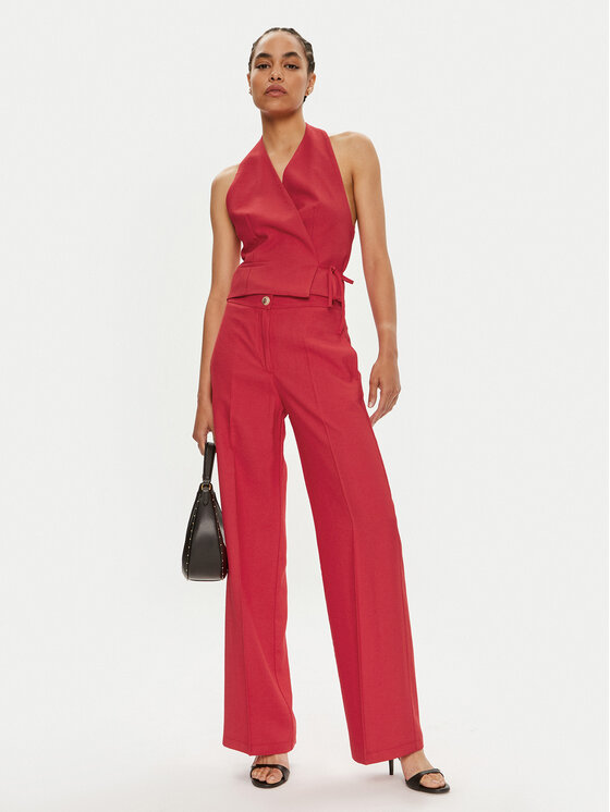 ViCOLO ViCOLO Prsluk TB1429 Crvena Regular Fit