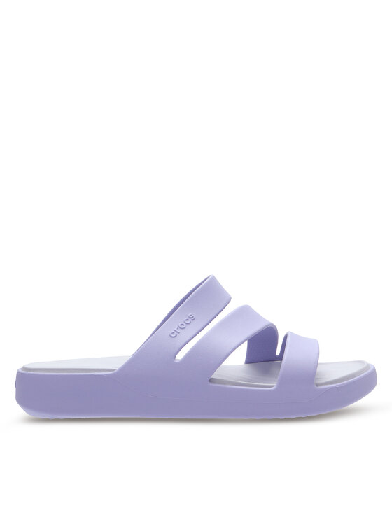 Crocs Damskie Klapki, rozmiar 39/40, Fioletowe, Getaway Strappy 209587