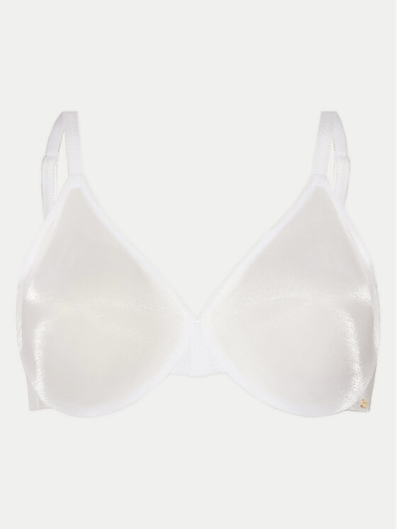 Gossard Gossard Biustonosz z fiszbiną Glossies Sheer Moulded 6271 Biały