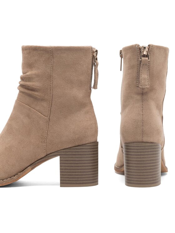 Clara Barson Clara Barson Μποτάκια MARTINA WS14438-22 Μπεζ