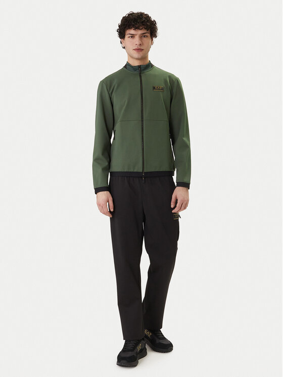 EA7 Emporio Armani EA7 Emporio Armani Bluză 7M001334 AF16658 U7260 Verde Regular Fit