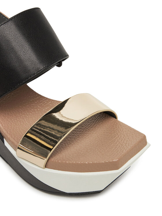 United Nude United Nude Sandale Delta Wedge Sandal 1041389316 Crna