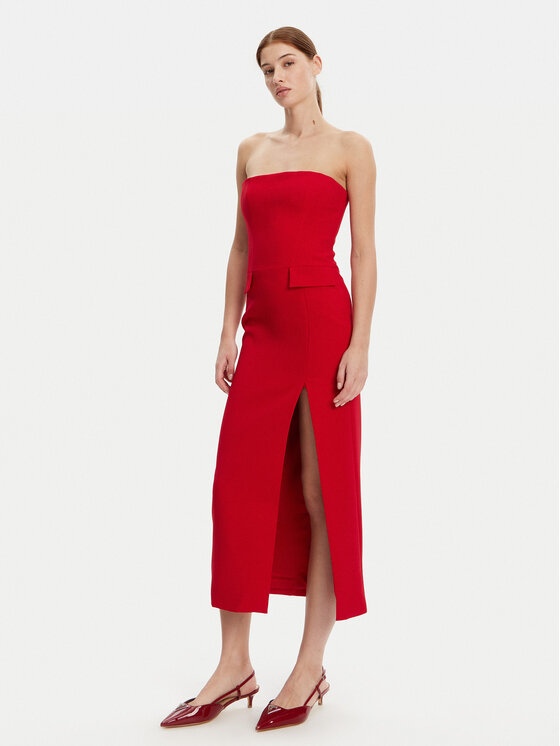 BARDOT BARDOT Koktélruha 59728DB Piros Slim Fit