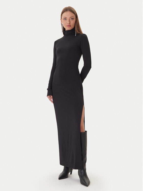 Patrizia Pepe Patrizia Pepe Vakarinė suknelė 2A2968 J338 Juoda Regular Fit