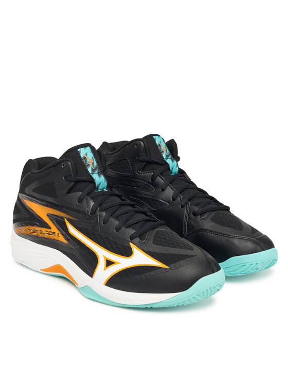 Mizuno Mizuno Halové topánky Thunder Blade Z Mid V1GA2375 Čierna