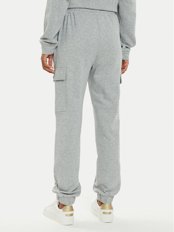 TWINSET TWINSET Spodnie dresowe 242TP2491 Szary Regular Fit