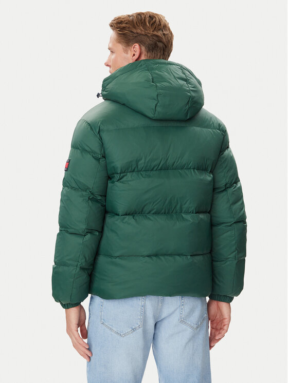 Tommy Jeans Tommy Jeans Μπουφάν πουπουλένιο Essential  DM0DM19786 Σκούρο πράσινο Regular Fit