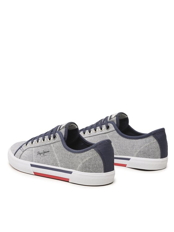 Pepe Jeans Pepe Jeans Tenis superge Brady Men Chambray PMS30817 Mornarsko modra