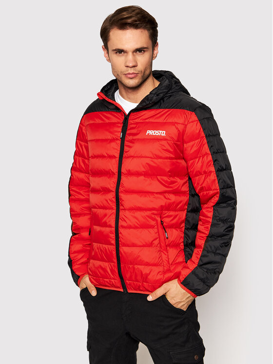 Giubbotto piumino KLASYK 1084 Rosso Regular Fit