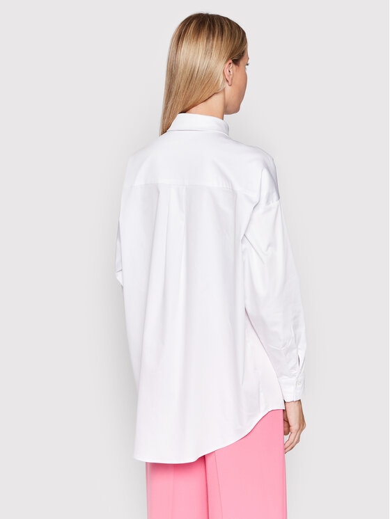 Notes Du Nord Notes Du Nord Сорочка Kira 12372 Білий Loose Fit