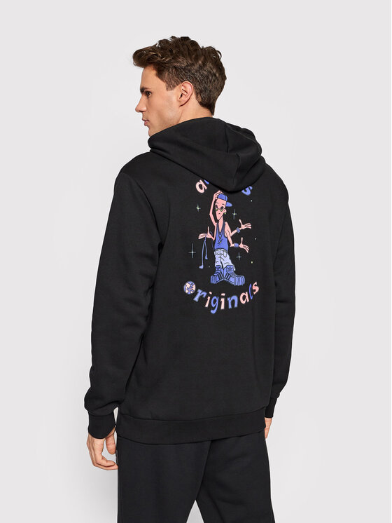 Felpa Stoked Alie HC7153 Nero Regular Fit