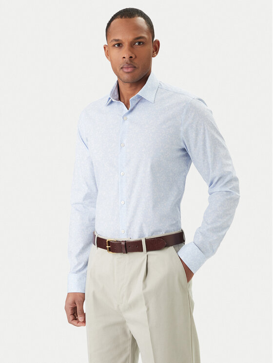 Calvin Klein Calvin Klein Särk LV019EU109 Sinine Slim Fit