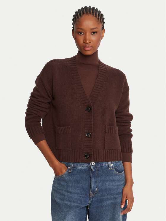Weekend Max Mara Weekend Max Mara Strickjacke Filmato 2525346062 Braun Regular Fit