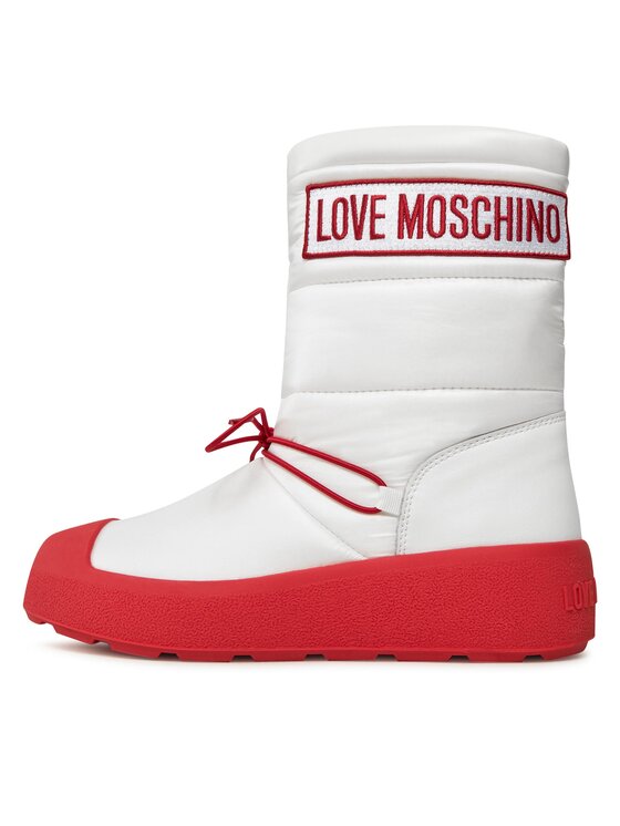LOVE MOSCHINO LOVE MOSCHINO Śniegowce JA15855H0HIN010B Biały