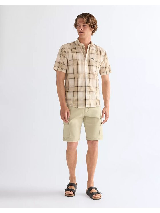 Wrangler Wrangler Koszula SS 1 PKT SHIRT Kolorowy Regular Fit