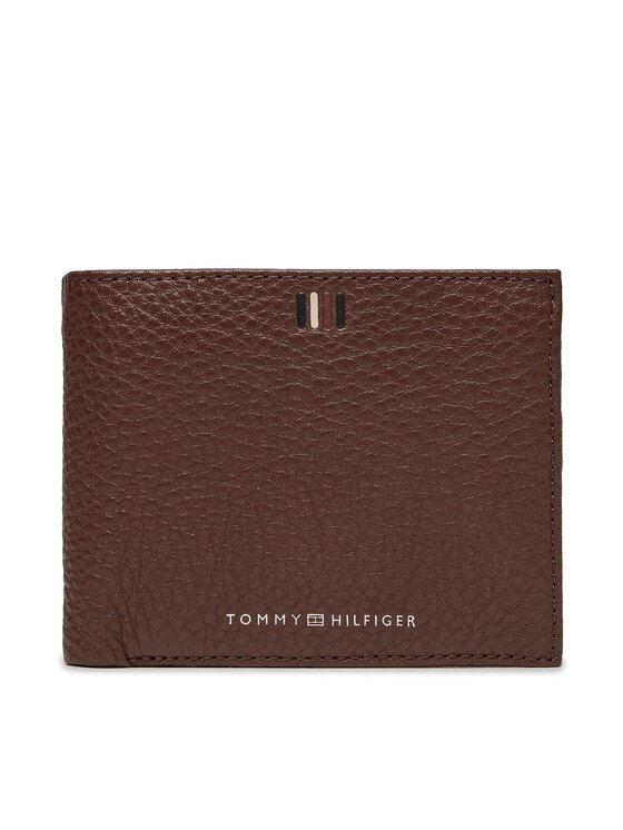 Tommy Hilfiger Tommy Hilfiger Denarnica Th Central Cc Flap And Coin AM0AM11856 Rjava