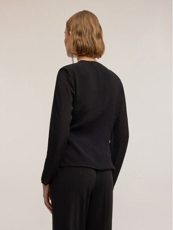 Motivi Motivi Blusa 2006Q001904N033 Nero Regular Fit