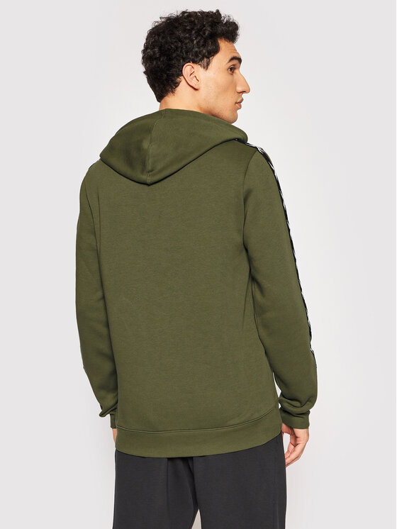 Reebok Reebok Μπλούζα Training Essentials Tape GQ4213 Πράσινο Regular Fit