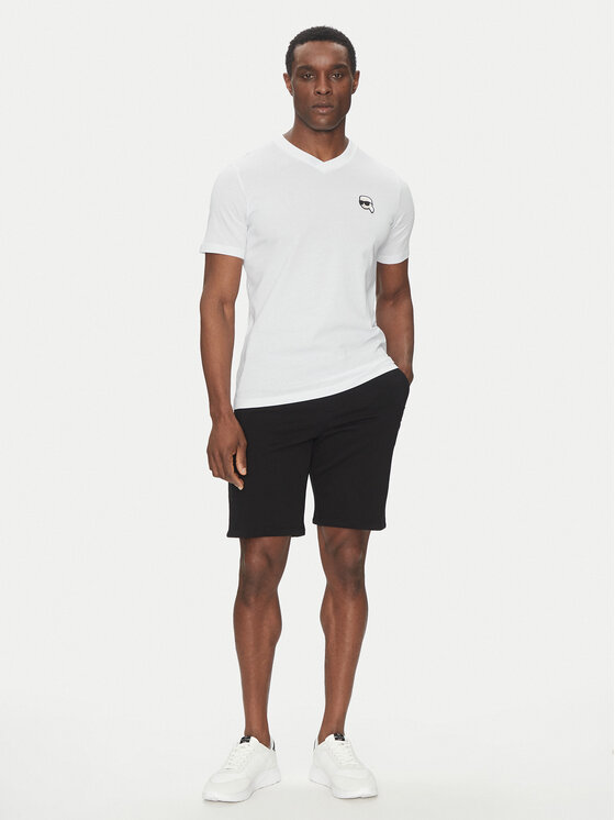 KARL LAGERFELD KARL LAGERFELD T-shirt 755021 552224 Bijela Regular Fit