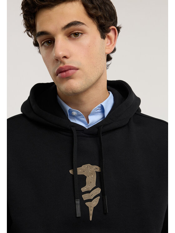 Trussardi Trussardi Cardigan G8228000120N033 Nero Regular Fit