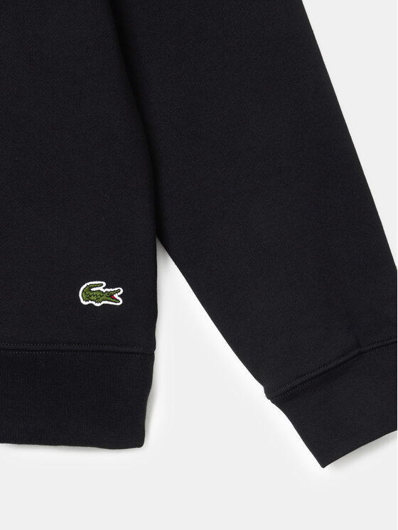 Sweat noir lacoste on sale