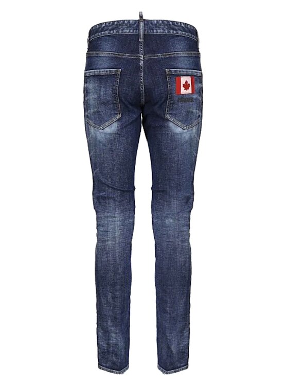 Dsquared2 Dsquared2 Jeansy S75LB0800 Niebieski Skinny Fit