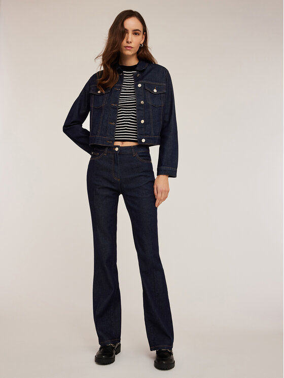 Motivi Motivi Jeans P525Q203735N034 Blu Flare Fit