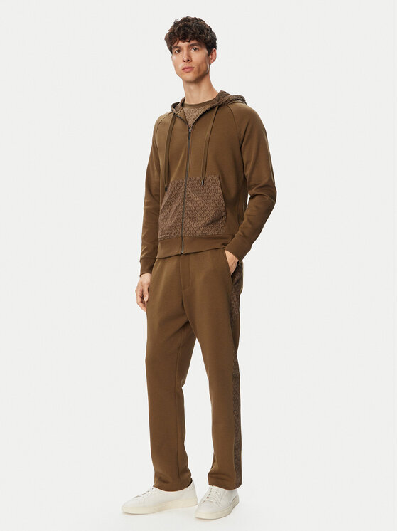 MICHAEL Michael Kors MICHAEL Michael Kors Долнище анцуг CF552Q65MF Каки Regular Fit