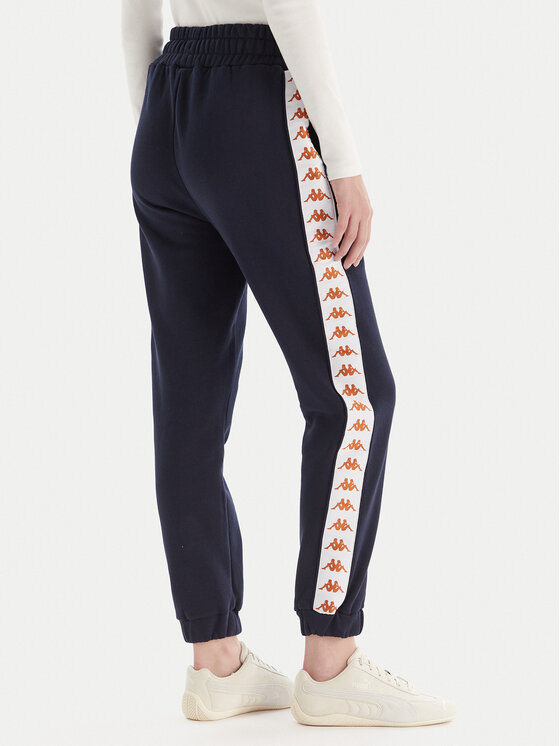 Kappa Kappa Spodnie dresowe 311M8HW R10 Granatowy Regular Fit