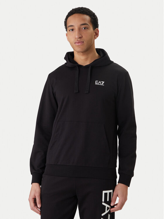 EA7 Emporio Armani EA7 Emporio Armani Суитшърт 7M000569 AF13512 MC001 Черен Regular Fit