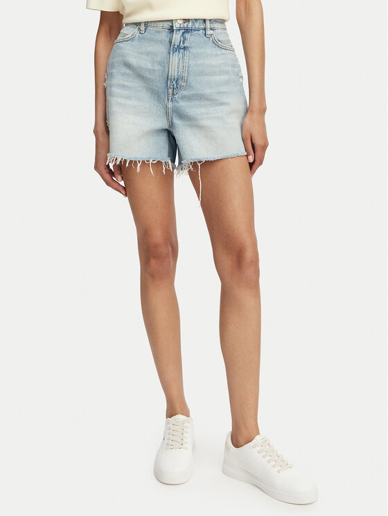 BOSS BOSS Jeansshorts 50558697 Hellblau Regular Fit