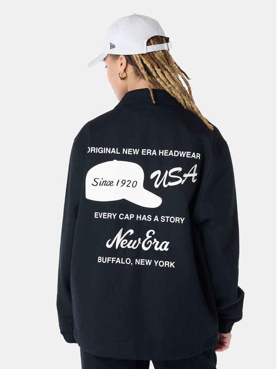 New Era New Era Bunda pro přechodné období 60596266 Černá Regular Fit
