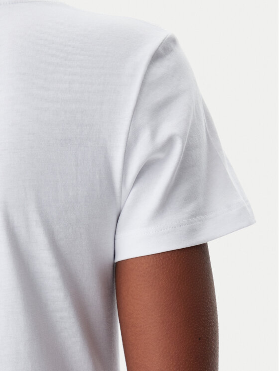 Calvin Klein Jeans Calvin Klein Jeans Tricou Gradient Monologo J20J225252 Alb Slim Fit