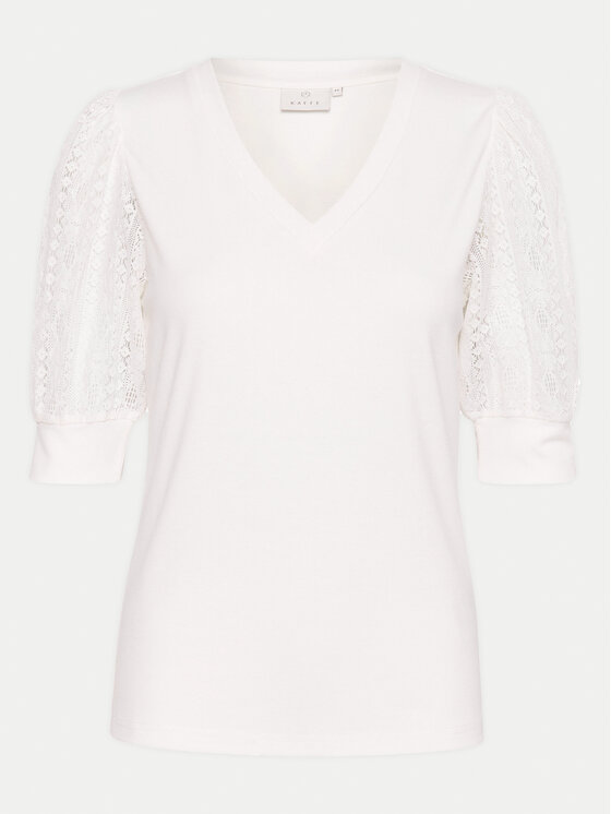 Kaffe Kaffe Bluse Melana 10508459 Weiß Slim Fit