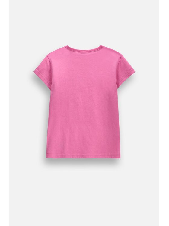 Coccodrillo Coccodrillo T-Shirt ZC6143203AGJ-007 Różowy Regular Fit