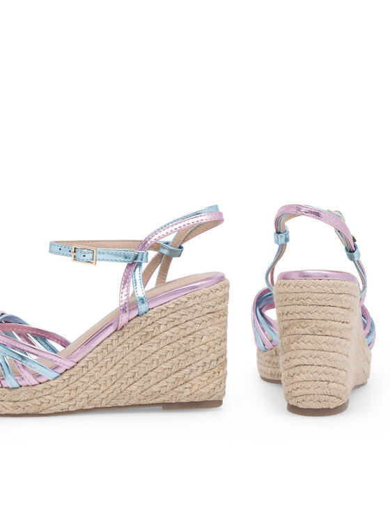 DeeZee DeeZee Espadryle WYL2610-01 Różowy