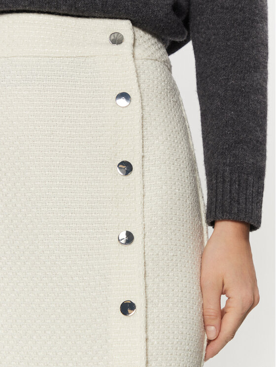 Karen by Simonsen Karen by Simonsen Midi krilo Pepper 10105053 Écru Regular Fit