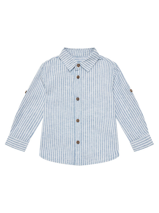 United Colors Of Benetton United Colors Of Benetton Сорочка 52VMGQ02I Голубий Regular Fit