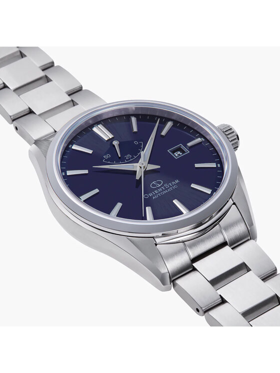 Orient Star Orient Star Zegarek RE-AU0403L00B Srebrny
