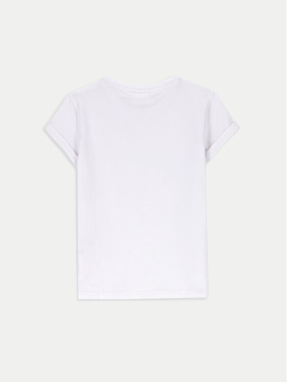 Coccodrillo Coccodrillo T-shirt XCX143201BAG Bijela Regular Fit