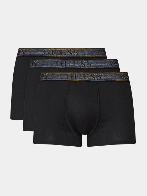 Guess Guess Set od 3 para bokserica U4RG33 K6YW0 Crna
