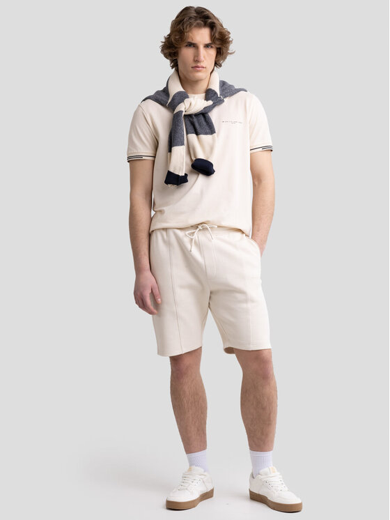 BIG STAR BIG STAR T-Shirt WLADER_103_150 Biały Basic Fit