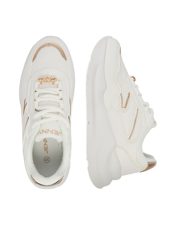 JENNY JENNY Sneakersy CEO-3372701A Biały