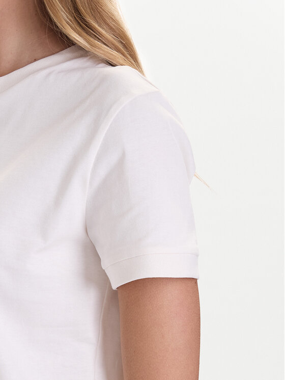 Guess Guess T-Shirt V5BI16 K8FQ4 Λευκό Regular Fit
