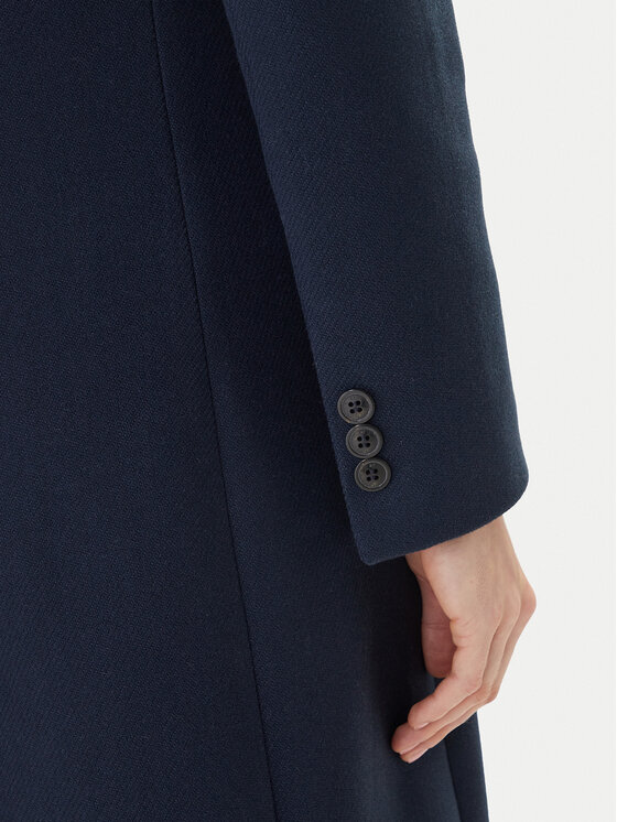 Maryley Maryley Демісезонний плащ 25IB807/01BL Cиній Regular Fit