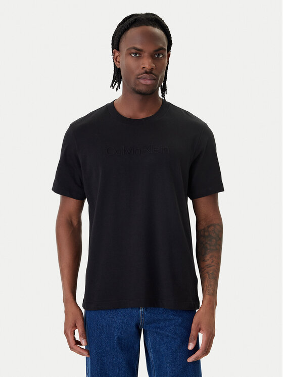 Calvin Klein Calvin Klein T-Shirt LV04LF811G Czarny Regular Fit