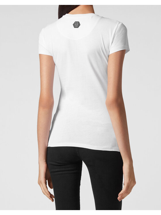 PHILIPP PLEIN PHILIPP PLEIN T-shirt 2557 Bianco Regular Fit