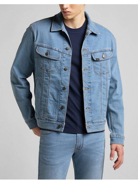 Lee Lee Giacca di jeans RIDER JACKET Blu Regular Fit